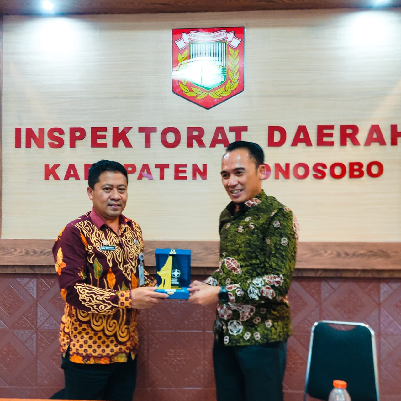 KOORDINASI PENGAWASAN DENGAN INSPEKTORAT DAERAH KABUPATEN BLITAR