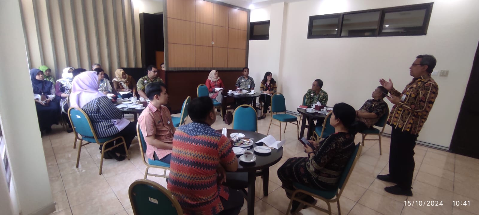 ENTRY MEETING ATAS AUDIT KINERJA OLEH INSPEKTORAT PROVINSI JAWA TENGAH